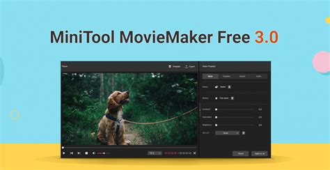 MiniTool MovieMaker Free Download (v3.0.1)
